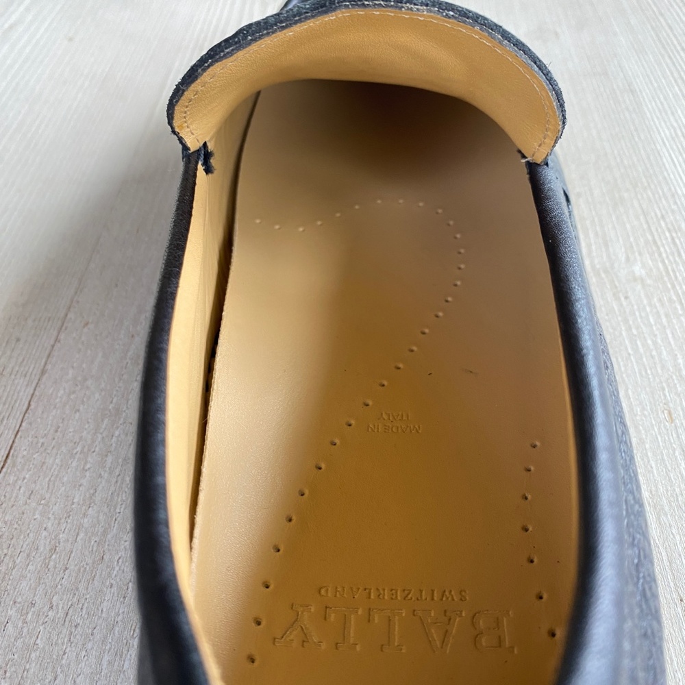 BALLY Wacres Driving Loafers with Crest, Made in Italy - Picture 11 of 12